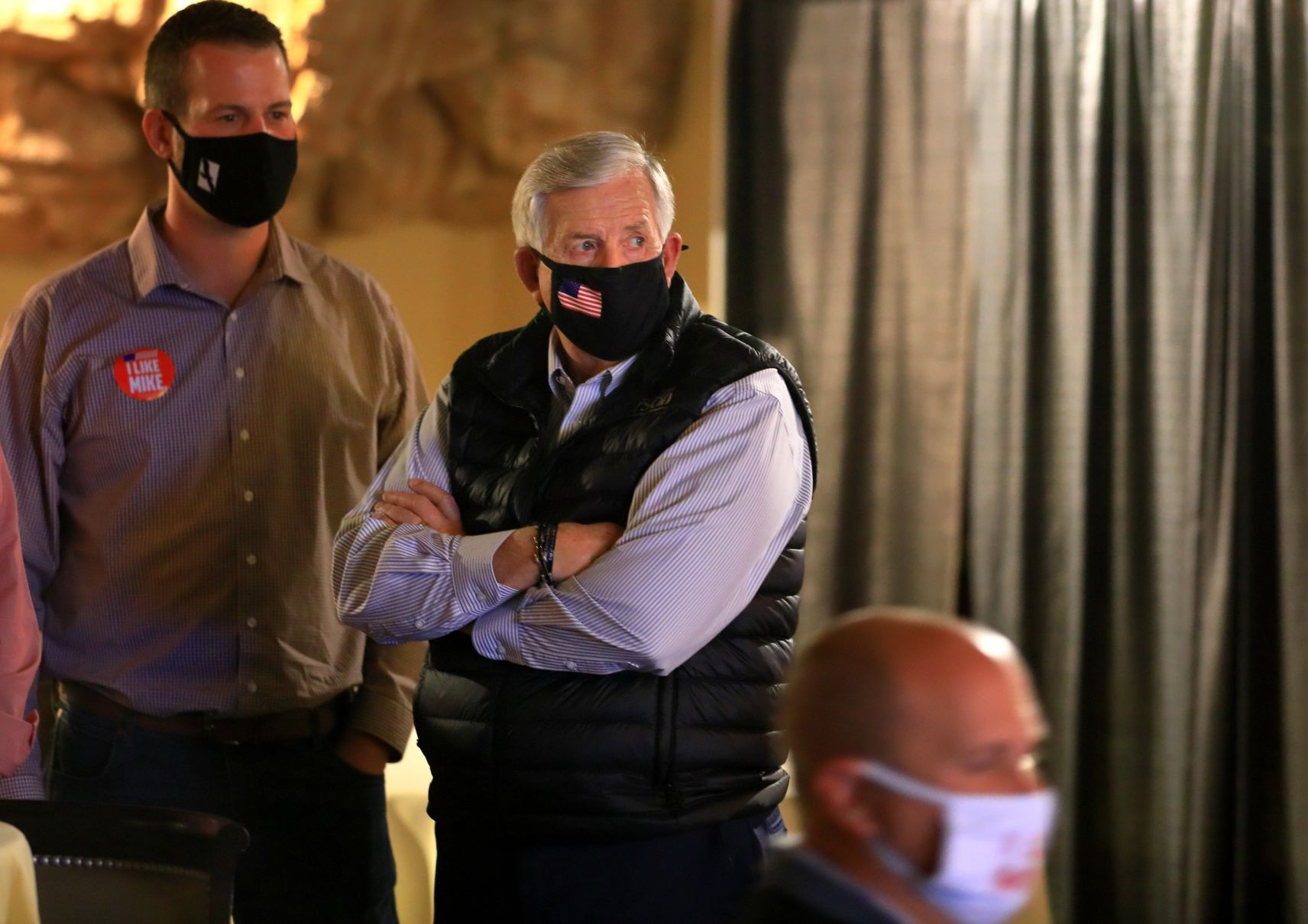 Missouri Gov. Mike Parson 2020 election night